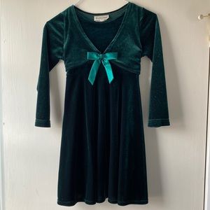 Girls long-sleeved dress, great for holiday parties